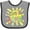 Heather and Black, variant on Inktastic I Love My Nonni Sun and Rainbow Letters Boys or Girls Baby Bib