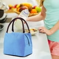 thumbnail image 3 of vankin Fashionable Women's Lunch Bag with Insulated Aluminum Lining, Spacious and Reusable for Office, Outdoor Work and Picnics, 3 of 5