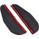 thumbnail image 1 of 2Pcs Car Rearview Mirror Rainproof Eyebrow, Rearview Mirror Sun Shade, Universal Carbon Fiber Car Rearview Mirror Rain Cover, for Most Cars Trucks SUV, 1 of 4