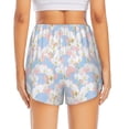 thumbnail image 4 of Goofa Orchids Flowers Printed Women 2 in 1 Running Shorts,Quick Dry Athletic Workout Shorts,High Waisted Athletic Shorts with Liner Pockets-Large, 4 of 9