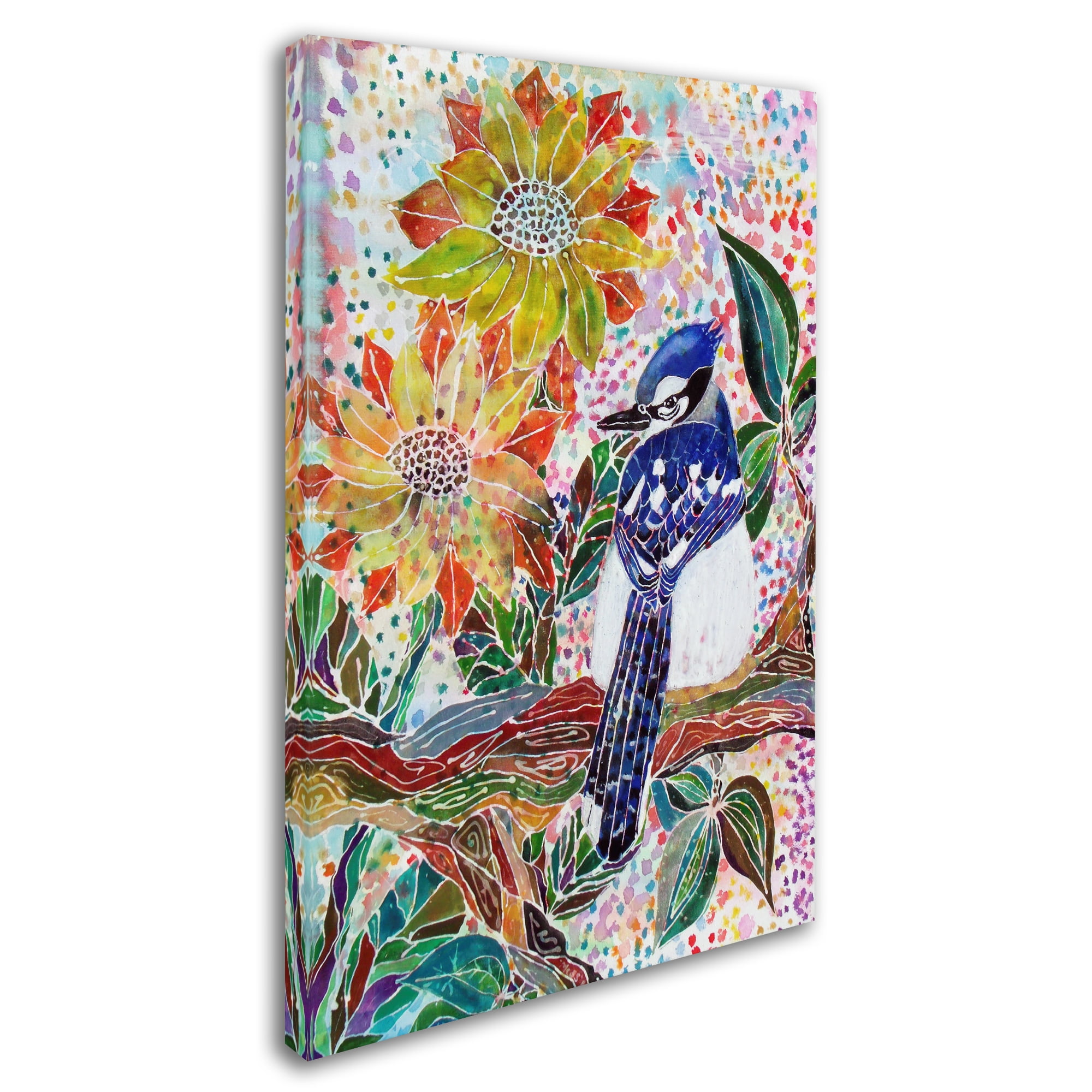 Trademark Fine Art 'I am Cheep' Canvas Art by Lauren Moss