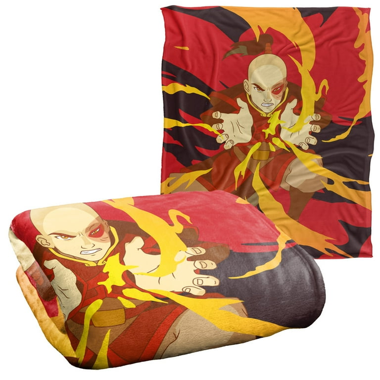Avatar The Last Airbender Blanket 50 x60 Avatar Zuko Silky Touch Super Soft Throw Blanket