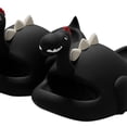 thumbnail image 4 of Clairlio Dinosaur 3D Cute Slides Non-Slip Bath Sandals Soft Comfy Thick Sole Quick Drying, 4 of 5