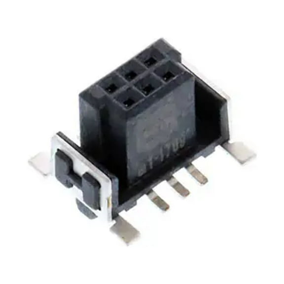15210062601000 Connector Receptacle 6 Position 0.05 Gold Surface Mount