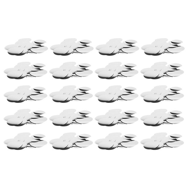 1000Pcs 3Inch Silver Wine Pourer Disk Drip-Proof Drop Drip Stop Pouring pour Spout,1000pcs Wine Pouring Disk,Silver