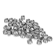 thumbnail image 4 of Thread Inserts, Wear-resistant Male Female Thread Reducing Nut 50Pcs Stainless Steel Threaded Connection  for Copper for Alloy, 4 of 7