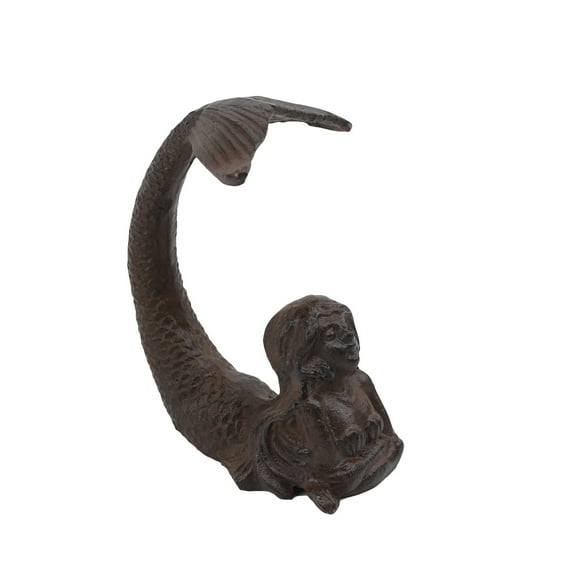 Mermaid Tail Cast Iron Door Stop Heavy Duty Nautical Stoppers Beach House Coastal Home Decor