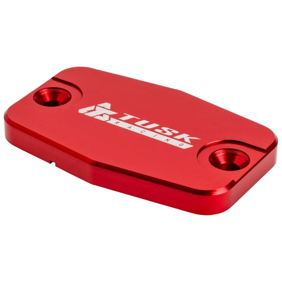Tusk Anodized Front Brake Reservoir Cap Red Braktec Compatible For GASGAS MC 450F 2023-2026