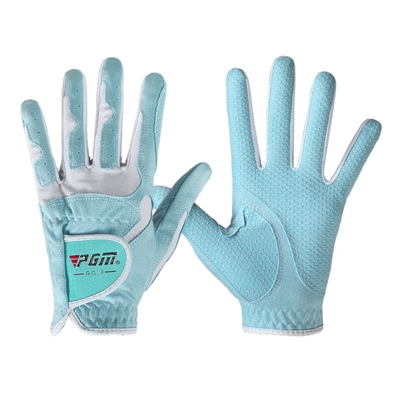 Women's left right hand soft breathable golf gloves will not slip