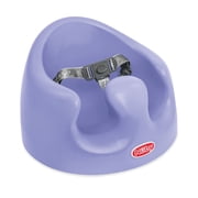 Nuby My Floor Seat Soft Foam Baby Booster Seat with 3-Point Harness, Purple