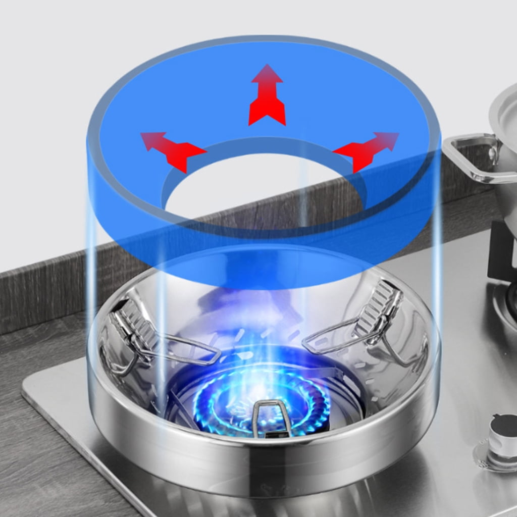 WINDLAND Gas Stove Cover Wind Shield Bracket Kitchen Fire Reflection Wind proof Stand