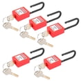 thumbnail image 4 of Lockout Lock, Portable Red Tagout   For Industrial Site Yellow,Red, 4 of 8