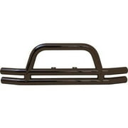 Smittybilt 3 Front Tube Bumper with Hoop (Black) - JB44-F" Fits select: 1997-2006 JEEP WRANGLER / TJ, 1989-1995 JEEP WRANGLER / YJ