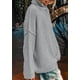 thumbnail image 3 of Suéter PRETTYGARDEN 2025 Cuello Alto Manga Larga XL Gris Claro, 3 of 7