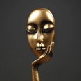 thumbnail image 4 of 1pcs Nordic Light Luxury Style Abstract Figure Home Decoration Ornaments Mini Shaped Crafts Desktop Decoration Artworks, 4 of 5