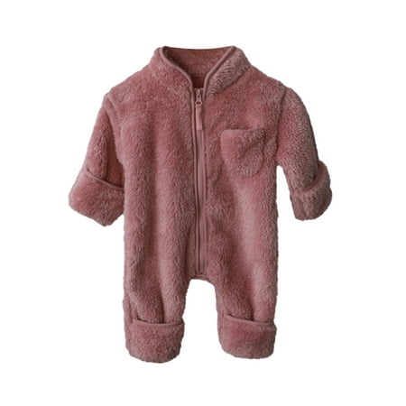 

Sngxgn Baby Organic Cotton Cami Bodysuits Baby Bodysuit Unisex Long Sleeve Pink 12-18 Months