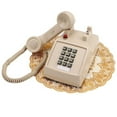 thumbnail image 7 of Corded Landline Telephone with Adjustable Volume & Ringtone, Clear Sound Vintage Phone, Old Fashioned Desk Senior Telephone Decor for Home Office Hotel, 7 of 7