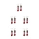 thumbnail image 3 of Pendientes de gota Minnieouse 1 par colgantes de botellas de cristal con flores, 3 of 6