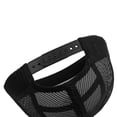 thumbnail image 7 of Toptie 7 Panel Trucker Cap Adjustable Snapback Flat Bill Mesh Back Hip Hop Hat-Black, 7 of 7
