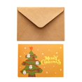 thumbnail image 1 of 10 Pieces Christmas Greeting Cartoon Printed Paper Cards Envelopes Kids Set Handmade Baby Shower Invitations Accessories Type 4, 1 of 8