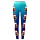 thumbnail image 4 of MKLEKYY Leggings de compresión deportiva para mujer con estampado navideño de fútbol, pantalones de yoga para fitness y entrenamientos., 4 of 4
