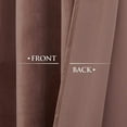 thumbnail image 5 of ZXNYH Ivory White Velvet Curtains - 96 inches Long Bedroom Privacy Drapes Luxury Home Decoration for Wall Backdrops Room Darkening Window Curtains for Nursery/Wedding, W52 x L96, 2 Panels, 5 of 7