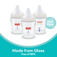 thumbnail image 2 of Mamaderas NUK Perfect Match de vidrio 120 ml, pack de 3, 2 of 9