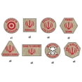 thumbnail image 2 of Team Yankee Oil Wars Iranian Token Set TTK13, 2 of 2