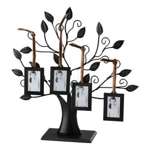 TREE OF LIFE WITH FOUR HANGING PHOTO FRAMES