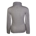 thumbnail image 2 of Suéter George para dama, con Cuello Ruso Manga Larga Gris Talla G, 2 of 4
