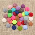 thumbnail image 2 of 40 piezas de 8 mm, 10 mm, 12 mm, cabujones de resina con parte posterior plana de drusa de mineral natural multicolor para pulseras, pendientes, accesorios de joyería DIY, 2 of 5