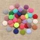 thumbnail image 2 of 40 piezas de 8 mm, 10 mm, 12 mm, cabujones de resina con parte posterior plana de drusa de mineral natural multicolor para pulseras, pendientes, accesorios de joyería DIY, 2 of 5
