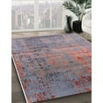 thumbnail image 3 of Ahgly Company Machine Washable Indoor Rectangle Industrial Modern Raspberry Purple Area Rugs, 3' x 5', 3 of 7