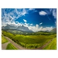 thumbnail image 2 of Scottish Highlands Panoramic View - Landscape Canvas Art Print, 2 of 3