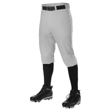 Alleson Athletic 605KNY Yourh Knicker Pants - Gray
