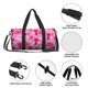 thumbnail image 4 of Fotbe Poodle Dog Bolsa Deportiva de Lona Plegable con Estampado, Bolsa de Gimnasio con Bolsillo Seco/Húmedo, Bolsa de Viaje Ultraligera de Gran Capacidad, 4 of 6