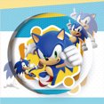 thumbnail image 3 of Broche láser de Sonic The Hedgehog, periférico de juego, pin redondo de 5,8 cm para mujeres, hombres, estudiantes de anime, regalo creativo, insignia colgante, 3 of 5