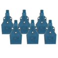 thumbnail image 3 of 3 Holes Flat Wind Jet Air Blowing Nozzle, 1/4" Thread Size, Blue X6, 3 of 4