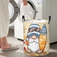 thumbnail image 5 of Sikiie Hello Summer Cute Gnome Print Round Dirty Clothes Basket, Waterproof Standing Foldable Storage Basket, for Laundry Room, Bedroom, Bathroom Storage-Medium, 5 of 6