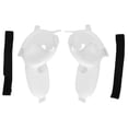 thumbnail image 2 of Grip Cover, Practicable Durable Anti Dropping VR Handle Sleeve Anti Slip  For  Quest 2 Accessories White, 2 of 8