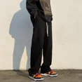 thumbnail image 4 of Pantalones Cargo Para Hombre Pantalones Rectos De Otoño Marrón Para Hombre Estética De Talla Grande Estilo Coreano Con 2025 Nuevos En El Ajuste Regular Más Barato, 4 of 5