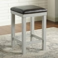thumbnail image 6 of Furniture of America Maran 3-Piece Counter Height Dining Set, White, 6 of 10