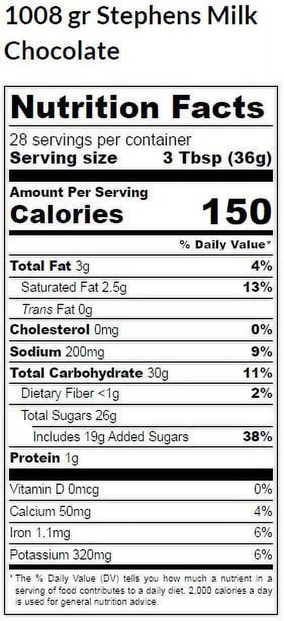 (4 pack) Stephen's Gourmet Milk Chocolate Hot Cocoa Powder Drink Mix Canister, 35 oz, Can