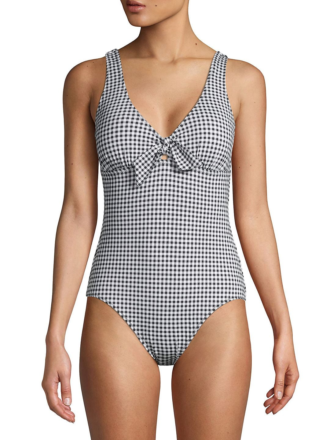 tommy bahama gingham swimsuit