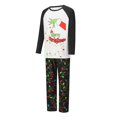 thumbnail image 3 of SUNSIOM Family Matching Christmas Pajamas, Baby Romper/Tops + Pants Set, 3 of 9