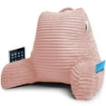 thumbnail image 1 of Nestl Almohada de Lectura con Respaldo, Apoyo para la Espalda Brazos, Descanso Cama Memory Foam Triturada, Color beige Durazno., 1 of 5