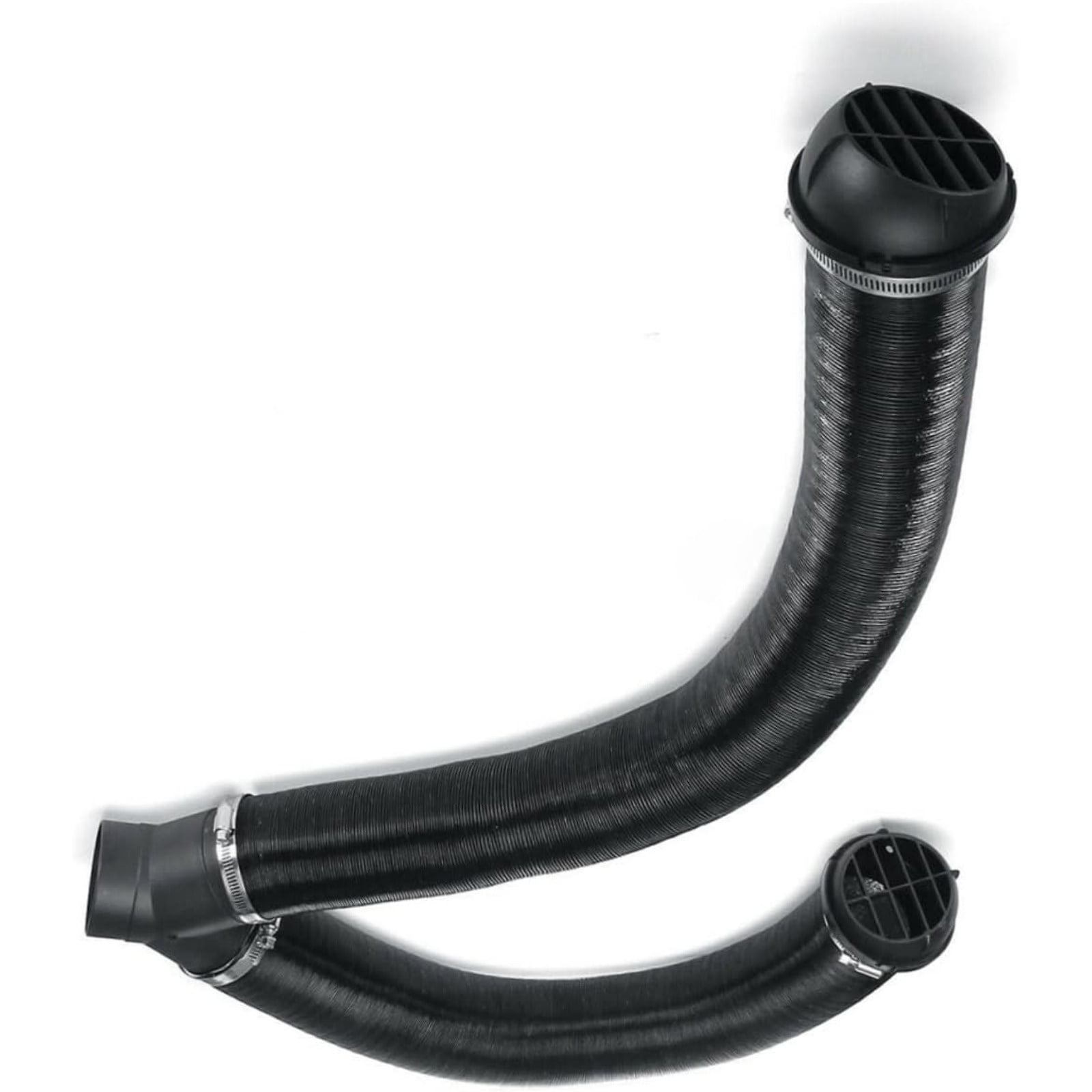 75mm Diesel Heater Air Ducting Kit with 2 Hoses Y Connector 2 Vents and 4 Clamps for Webasto Eberspacher Propex