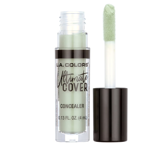 L.A. COLORS Concealer, Ultimate Cover, Green Color Corrector, 0.13 fl oz