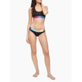 thumbnail image 3 of Calvin Klein BLACK/GRADIENT RAINBOW Modern Cotton Bralette, US Medium, 3 of 4