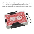 thumbnail image 4 of Guiexla Metal Magic Card Clip for Magician Stage Illusions Poker Card Holder Clip for Stealing Cards Durable Gimmick Props Magic Trick Tool, 4 of 8